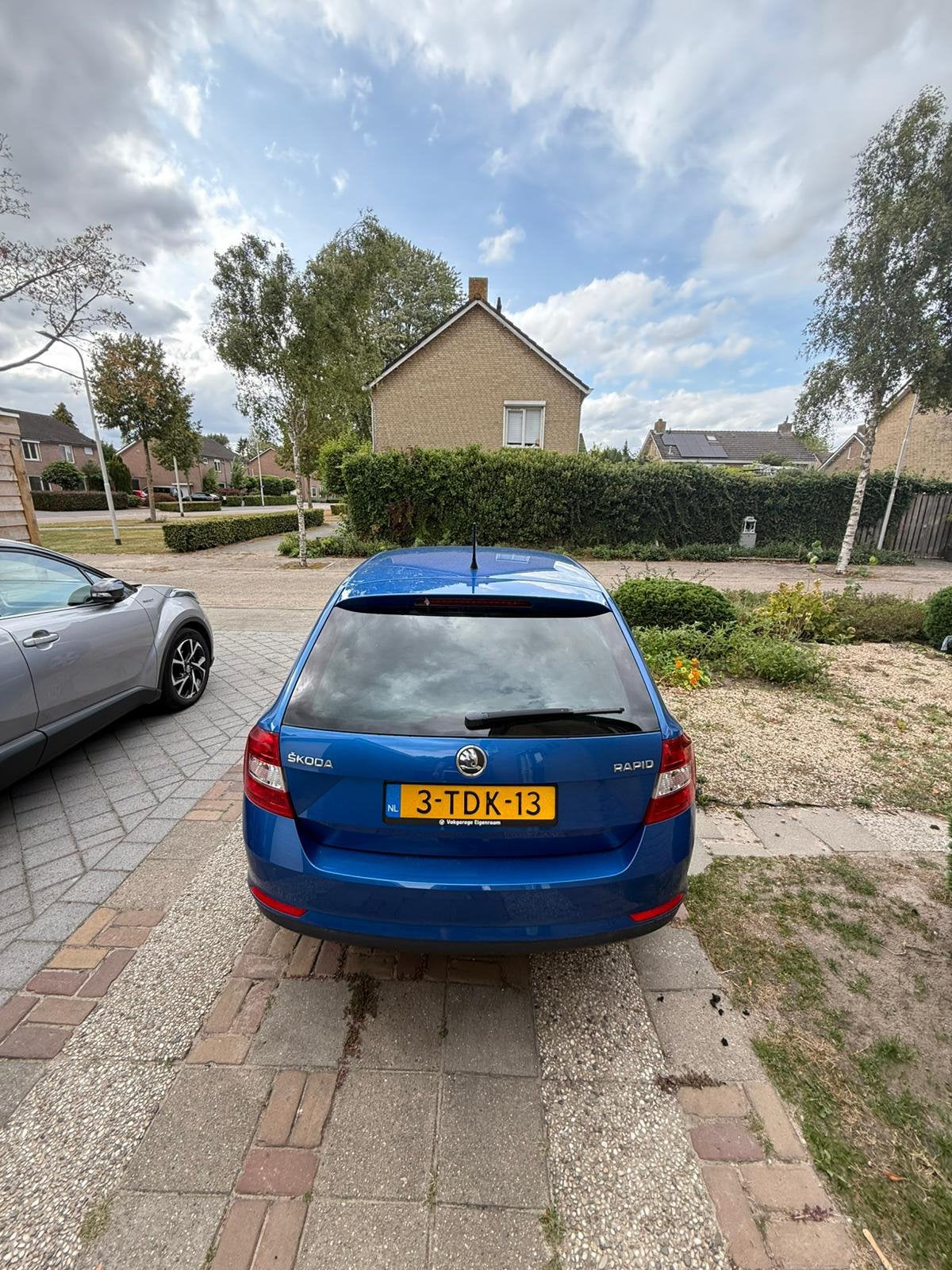 Skoda Rapid 1.2 TSI 63KW Spaceback H5 2014 Blauw, Auto's, Voorwielaandrijving, Dealer onderhouden, 4 cilinders, 49 €/maand