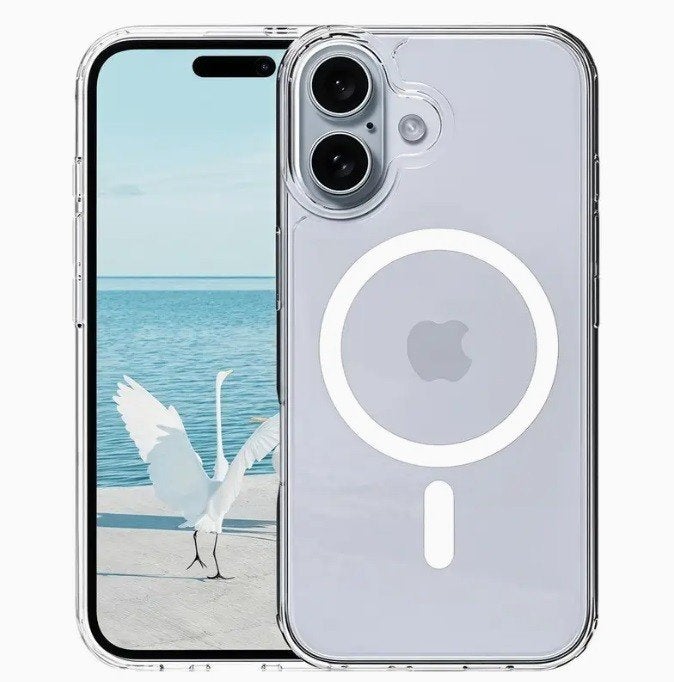 Magsafe-ondersteunde Backcover Set voor Apple iPhone 16, Verzenden, Nieuw, Frontje of Cover