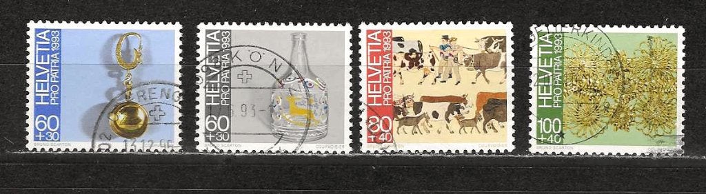 Zwitserland 1502-1505, Ophalen of Verzenden, Gestempeld