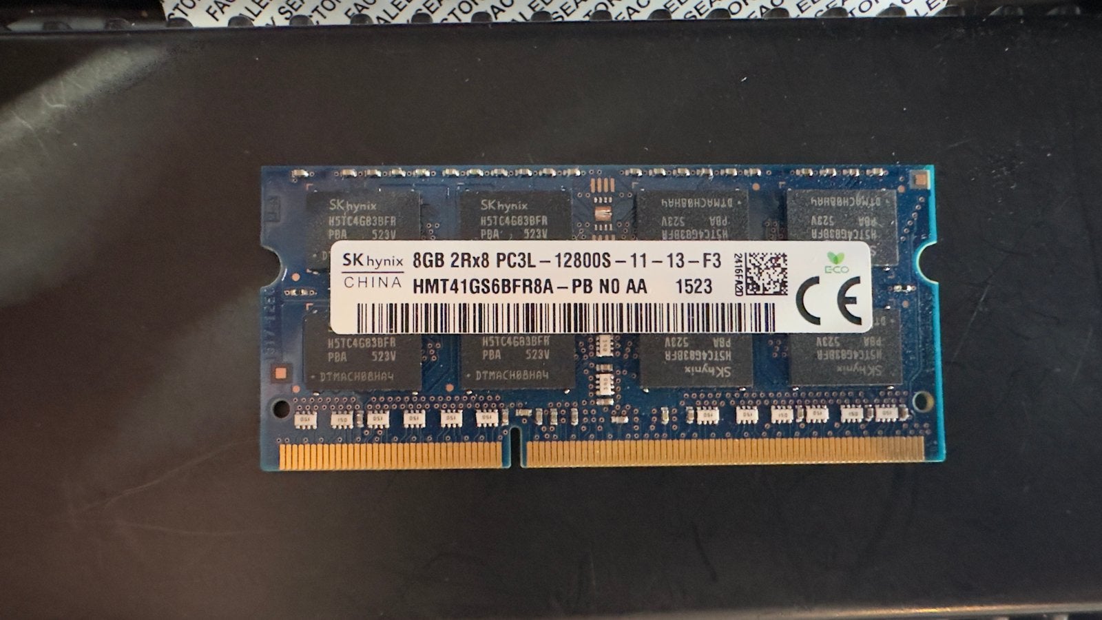 SK Hynix 8GB DDR3L-1600 Laptop RAM SO-DIMM, Gebruikt, 8 GB, DDR3, Ophalen of Verzenden