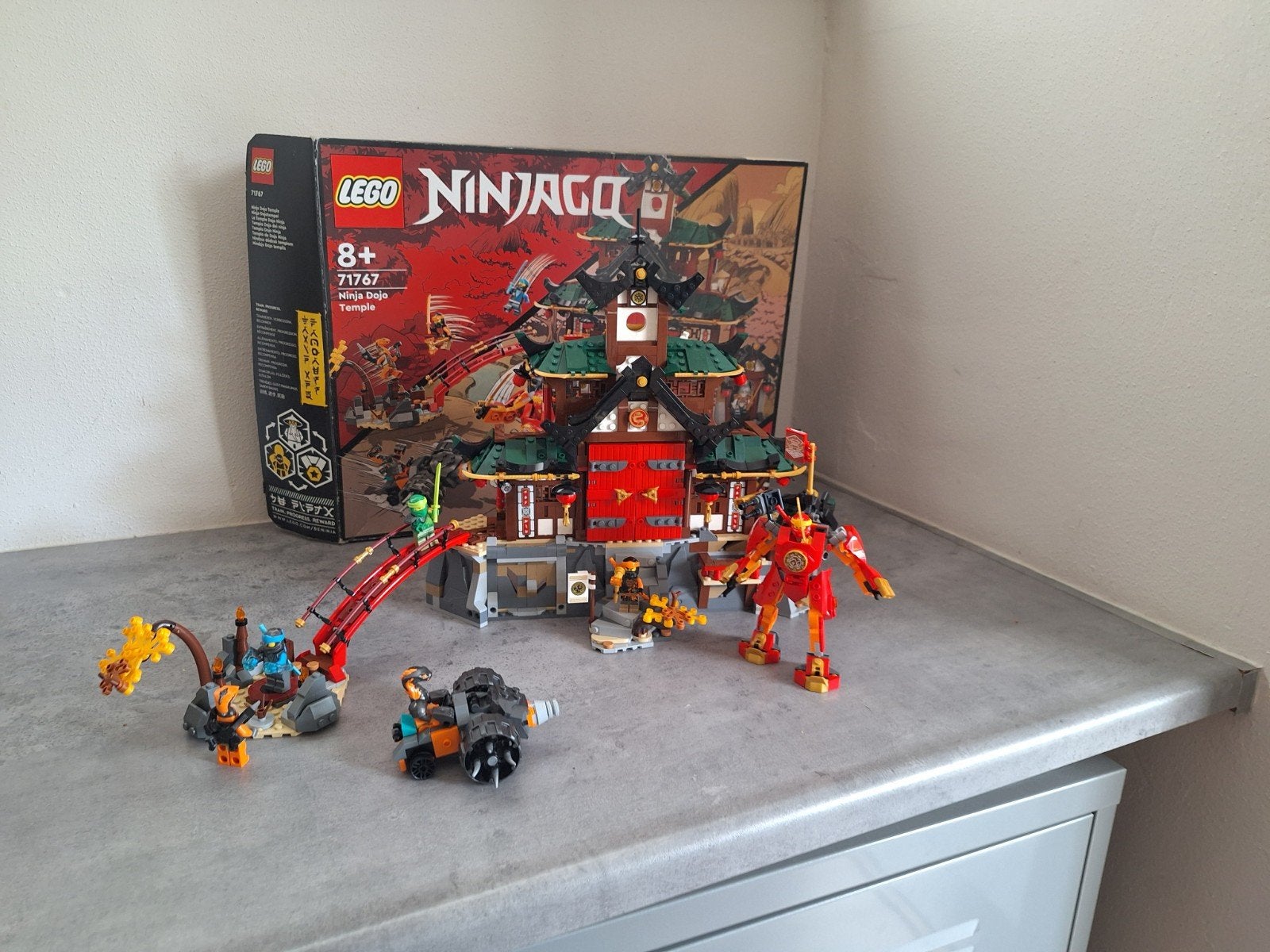 LEGO Ninjago 71767 Ninja Dojo Tempel - Zo goed als nieuw, Ophalen, Zo goed als nieuw