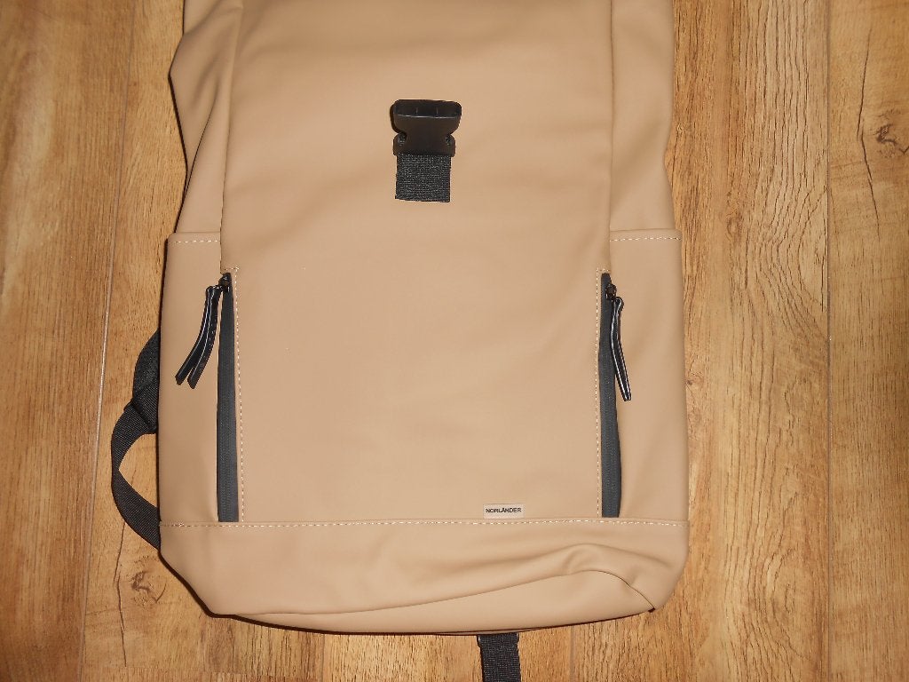 mooie nieuwe back/pack tas, Ophalen of Verzenden, Nieuw, Beige, Overige typen