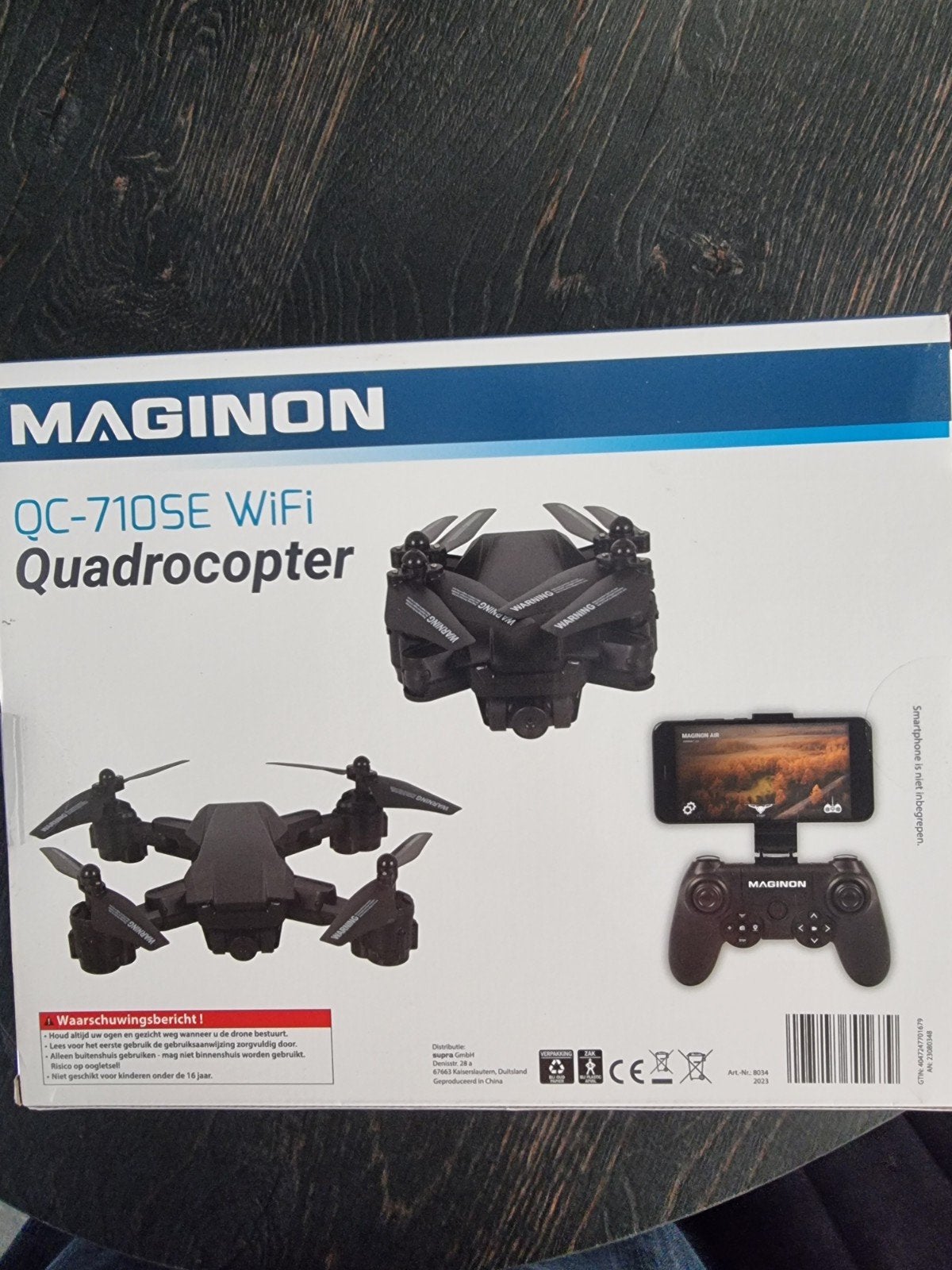 MAGINON QC-710SE Wifi Quadrocopter Drone, Ophalen of Verzenden, Nieuw