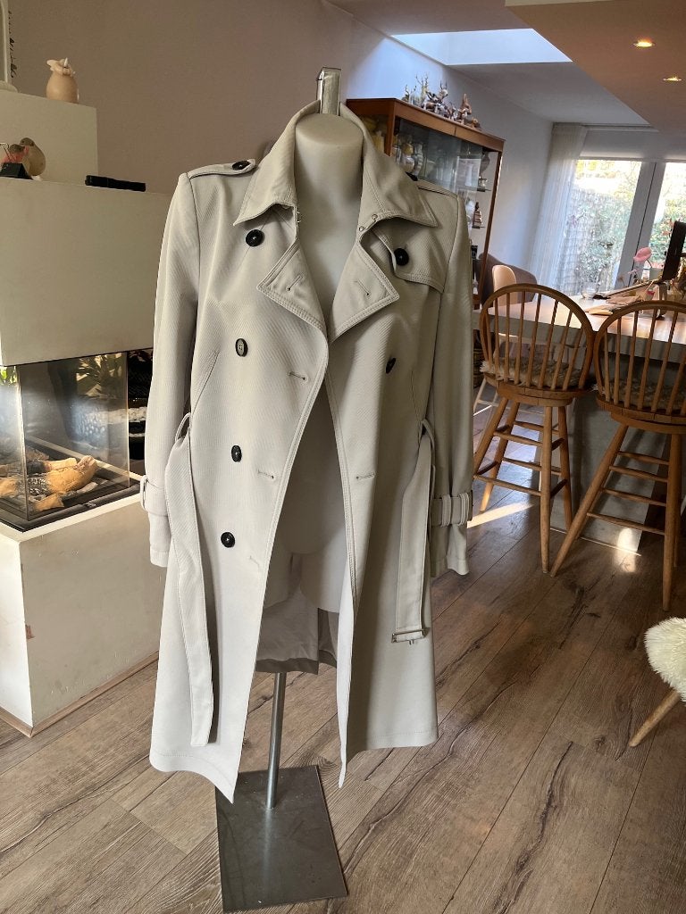 trendcoat Drykorn maat 40/42, Drykorn, Beige, Maat 42/44 (L), Ophalen of Verzenden