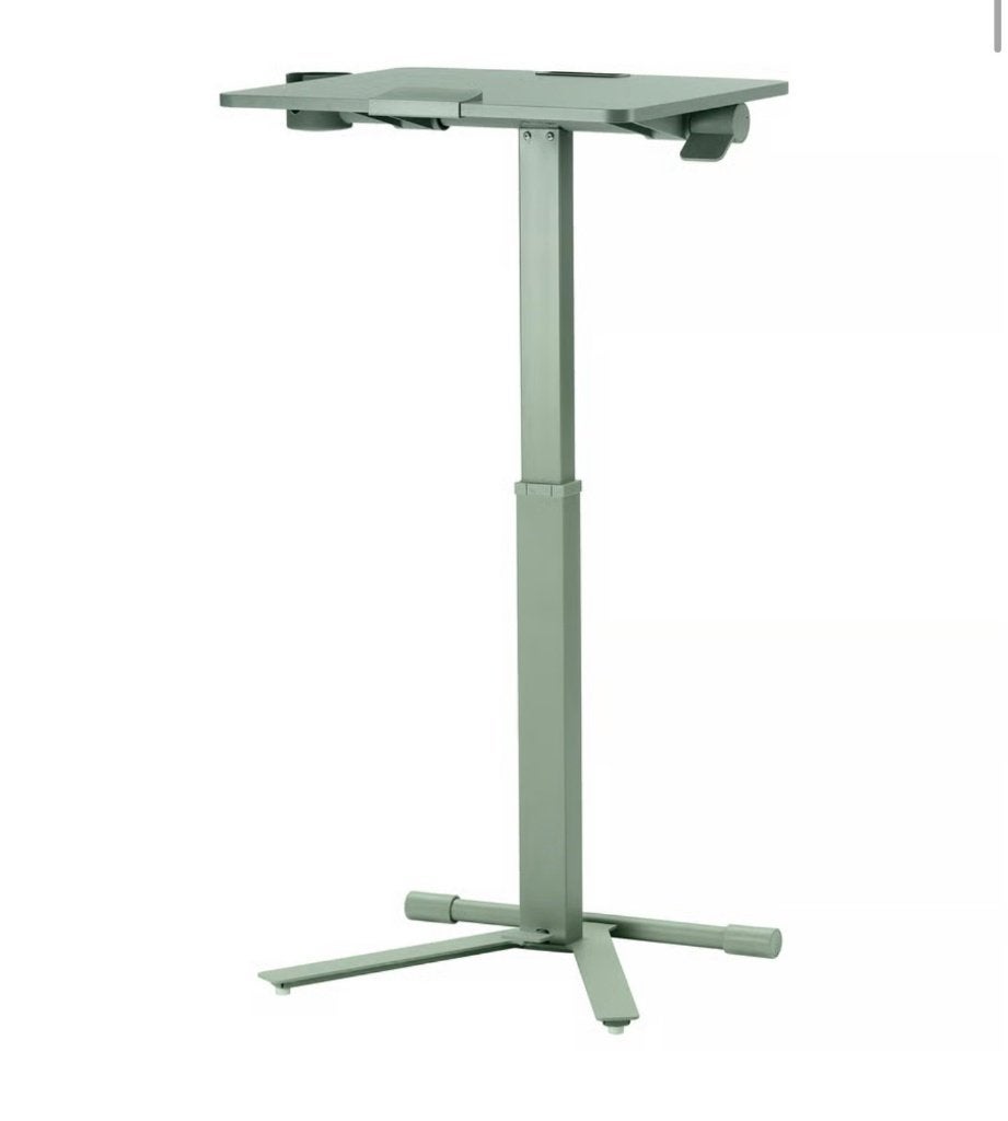 ikea mittzon sta zit bureau laptoptafel groen | €75, Huis en Inrichting, Bureaus, Ophalen, In hoogte verstelbaar, Nieuw, Zit-sta bureau