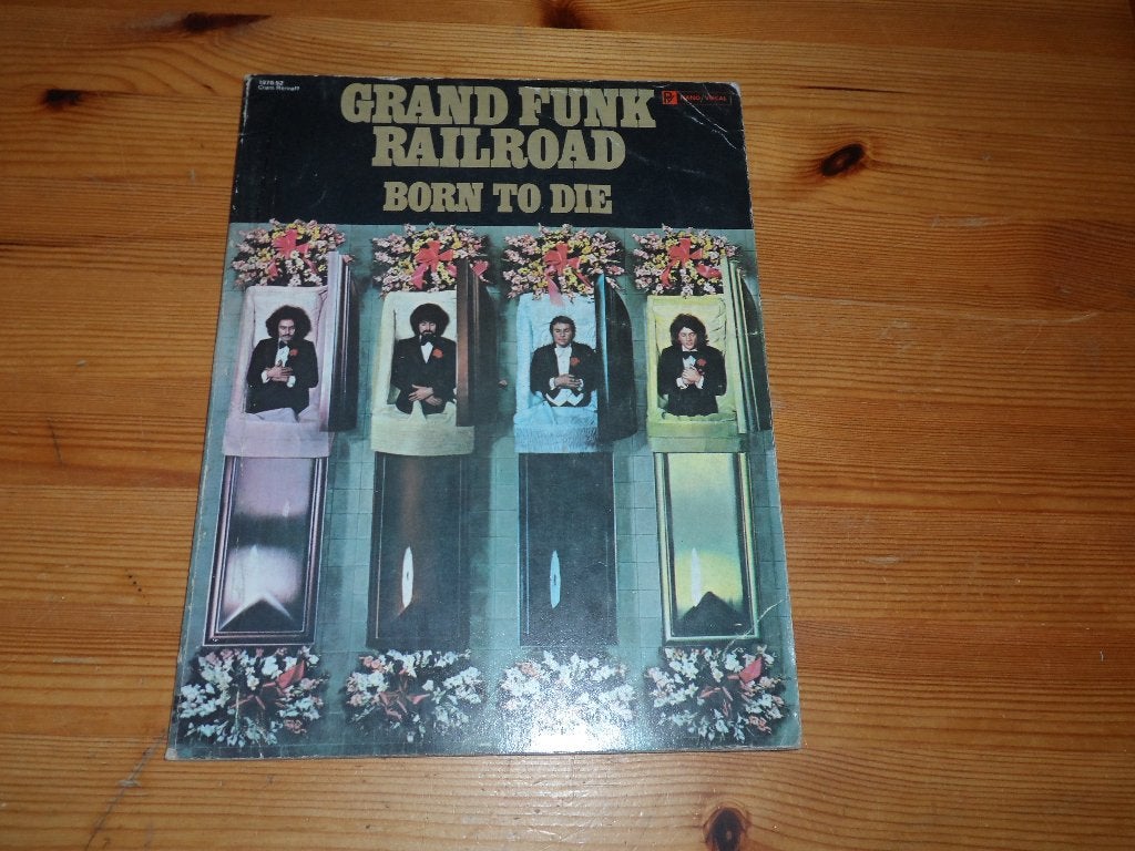 Grand funk railroad - born to die, Gebruikt, Gitaar, Ophalen of Verzenden, Artiest of Componist