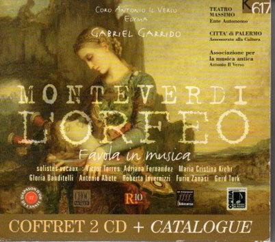 Monteverdi - L'Orfeo - Gabriel Garrido - 2 CD + Catalogus, Zo goed als nieuw, Boxset, Opera of Operette, Middeleeuwen en Renaissance