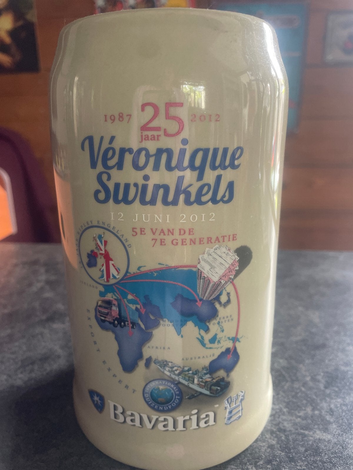 Bavaria Bierpul - Véronique Swinkels 25 Jaar Jubileum, Ophalen, Nieuw, Pul(len), Bavaria