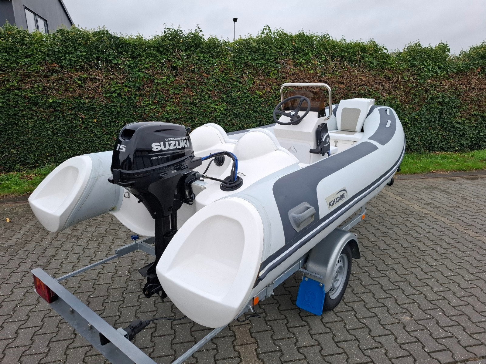 Splinternieuwe Rib 390  25pk Selva 4 takt buitenboordmotor, Nimarine, 4 m, Nimarine, 15 pk