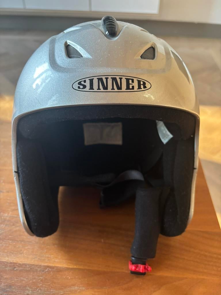 Mooie Sinner skihelm met bril voor kinderen, maat XXS, XS!, Overige typen, Zo goed als nieuw, Minder dan 100 cm, Ophalen