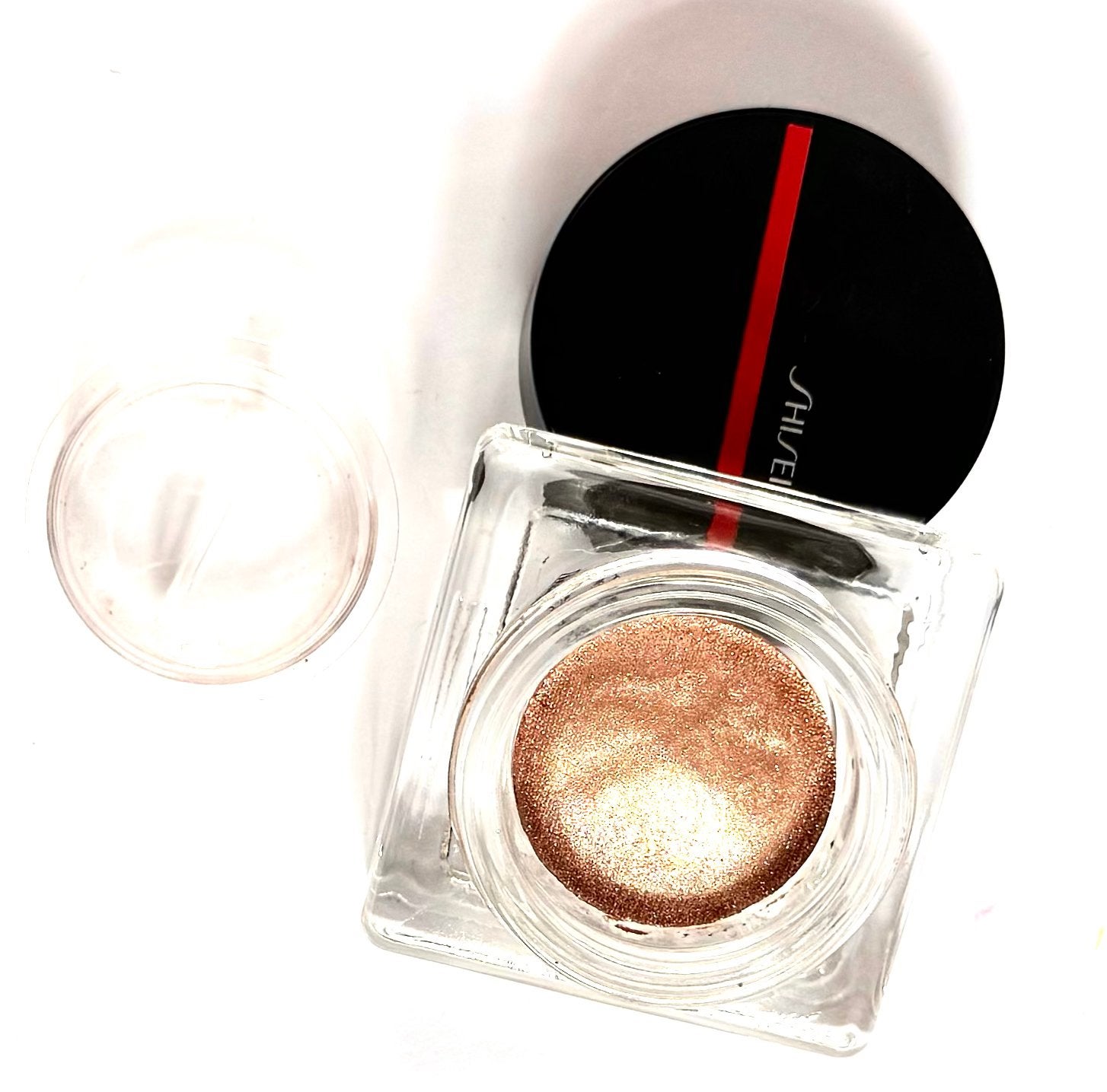 Shiseido aura dew face eyes lips highlighter 03 cosmic, Ophalen of Verzenden, Zo goed als nieuw, Gehele gezicht
