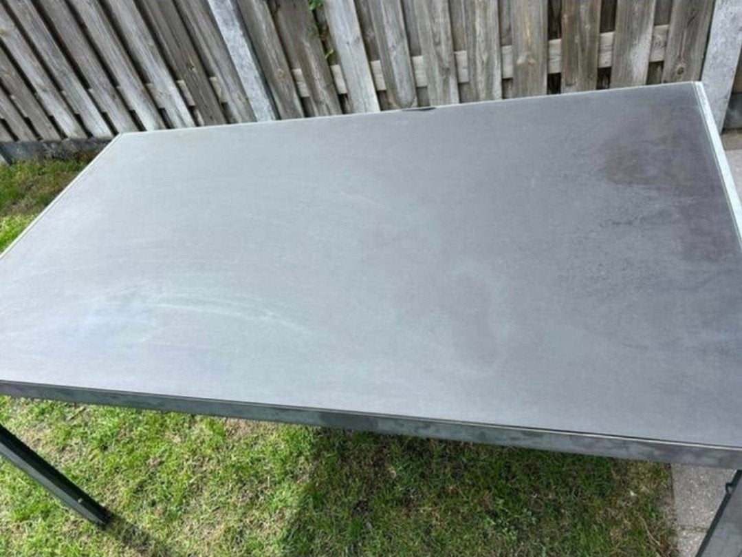 GRATIS ISUD TUINTAFEL, Ophalen, Gebruikt, Rechthoekig, Aluminium