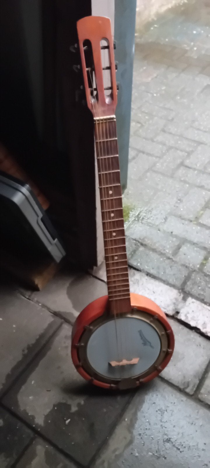 Vintage Marwa Gitaarbanjo - Uniek Instrument, Ophalen of Verzenden