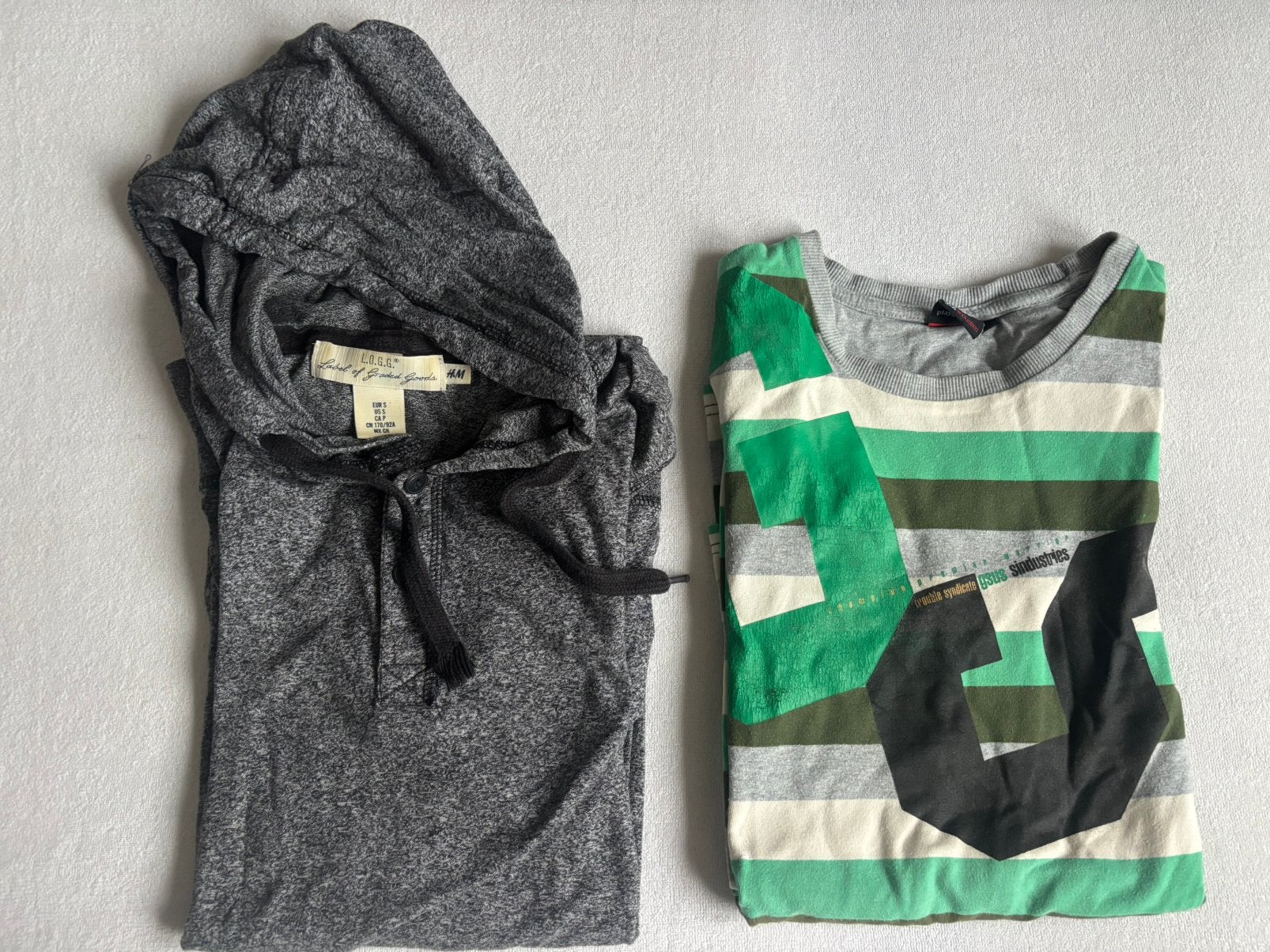 2 x longsleeve maat s gsus en logg, Ophalen of Verzenden, Zo goed als nieuw
