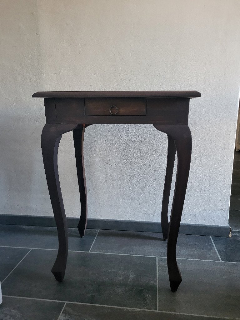 Gerestaureerd plantentafeltje, Ophalen, Hout, Bruin, Klassiek
