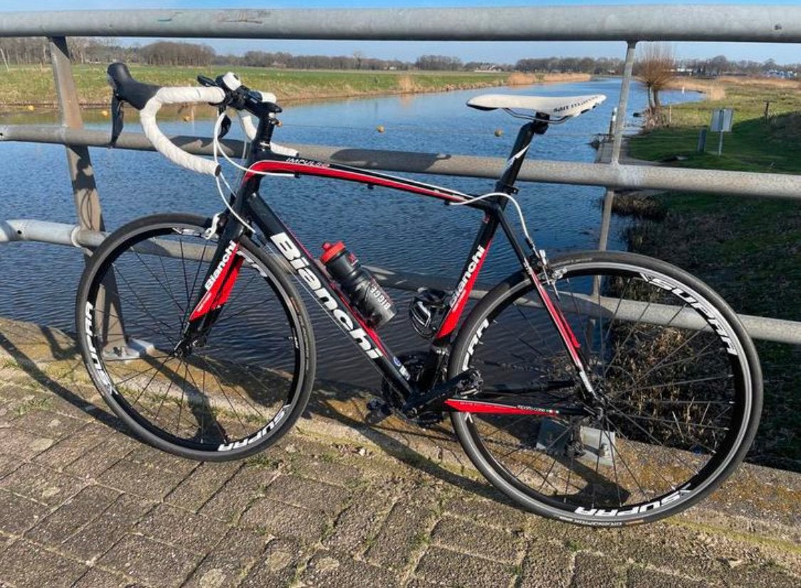Bianchi Impulso racefiets - Maat 57, Gebruikt, Aluminium, Meer dan 20 versnellingen, 53 tot 57 cm
