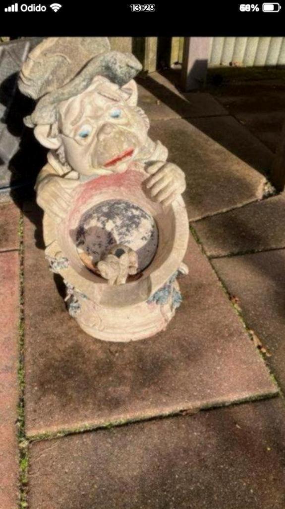 Efteling tuinbeeld laaf, Ophalen, Gebruikt, Overige typen