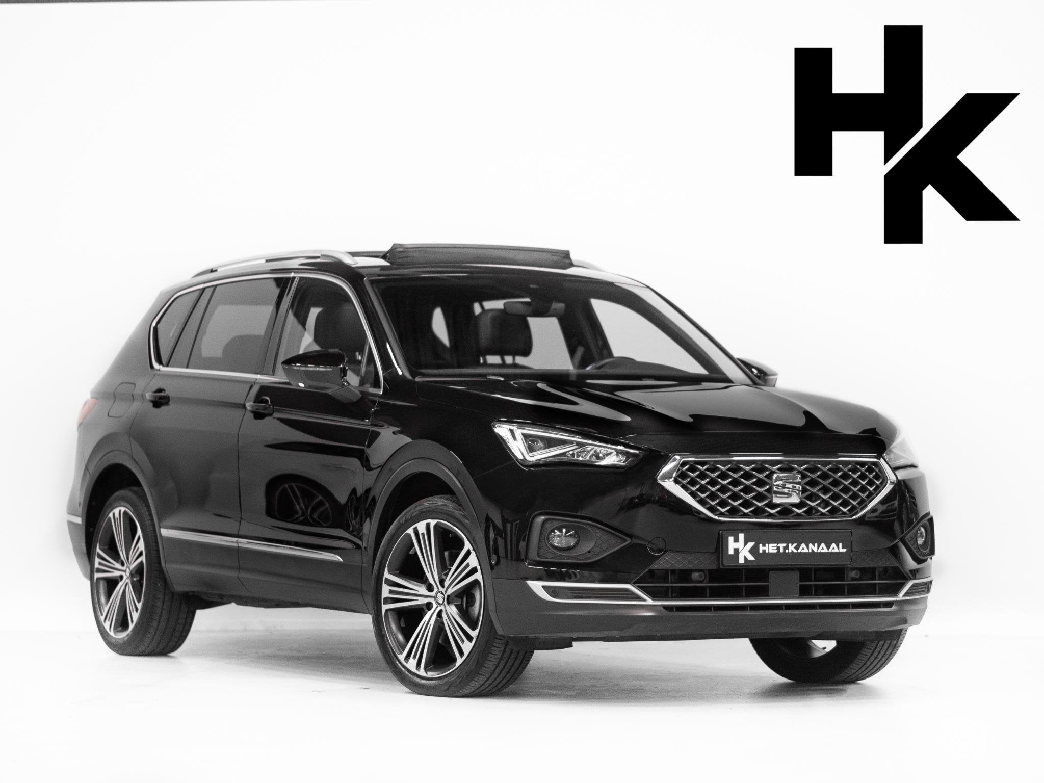SEAT Tarraco 2.0 TSI 4DRIVE Xcellence Pano Leer Trekhaak Bea, Auto's, Automaat, Gebruikt, 1984 cc, Zwart