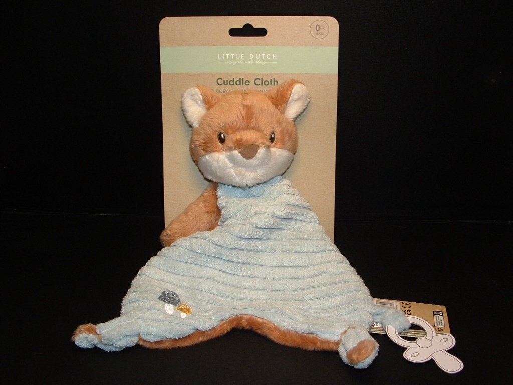 LITTLE DUTCH VOS KNUFFELDOEKJE FOREST FRIENDS PLUCHE, Ophalen of Verzenden, Nieuw, Overige typen
