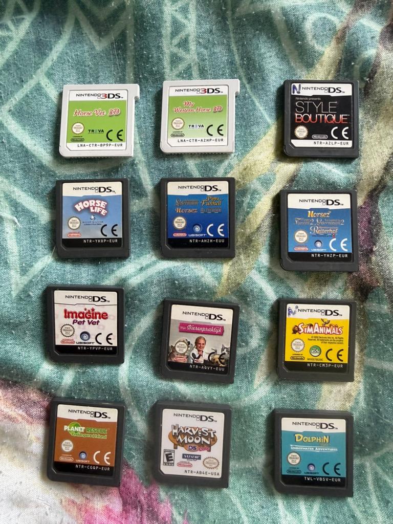 Nintendo ds spellen, nintendo 3ds, Gebruikt, Overige genres, 1 speler, Ophalen of Verzenden