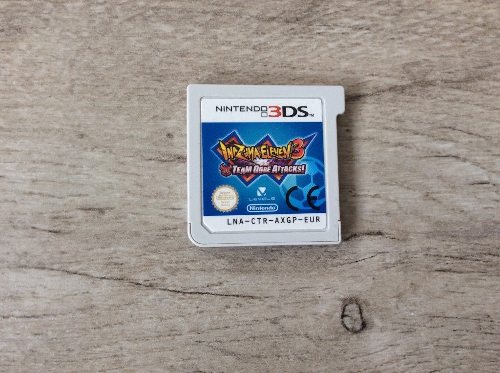 Inazuma Eleven 3 Team Ogre Attacks voor de Nintendo 3DS, 1 speler, Ophalen of Verzenden, Zo goed als nieuw, Vanaf 3 jaar