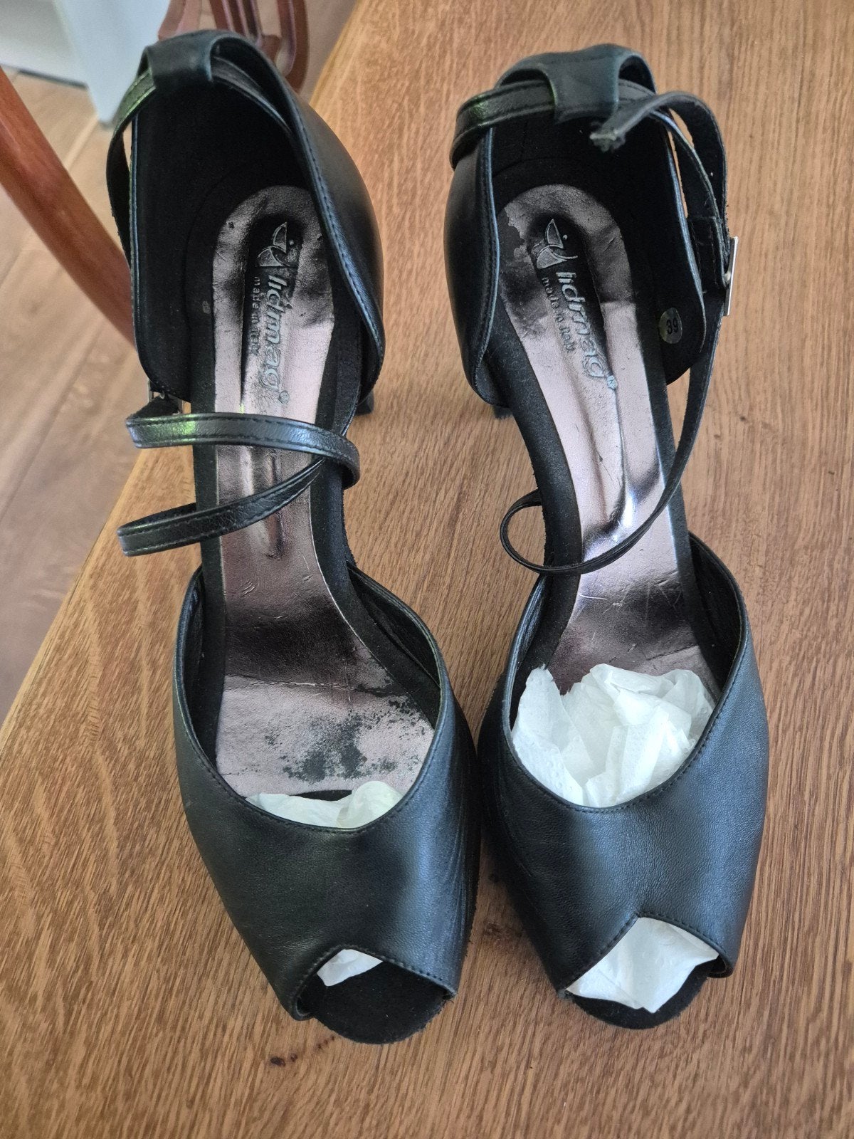 Zwarte Lidmag dansschoenen - Maat 39, Zwart, Dansschoenen, Ophalen of Verzenden, Lidmag