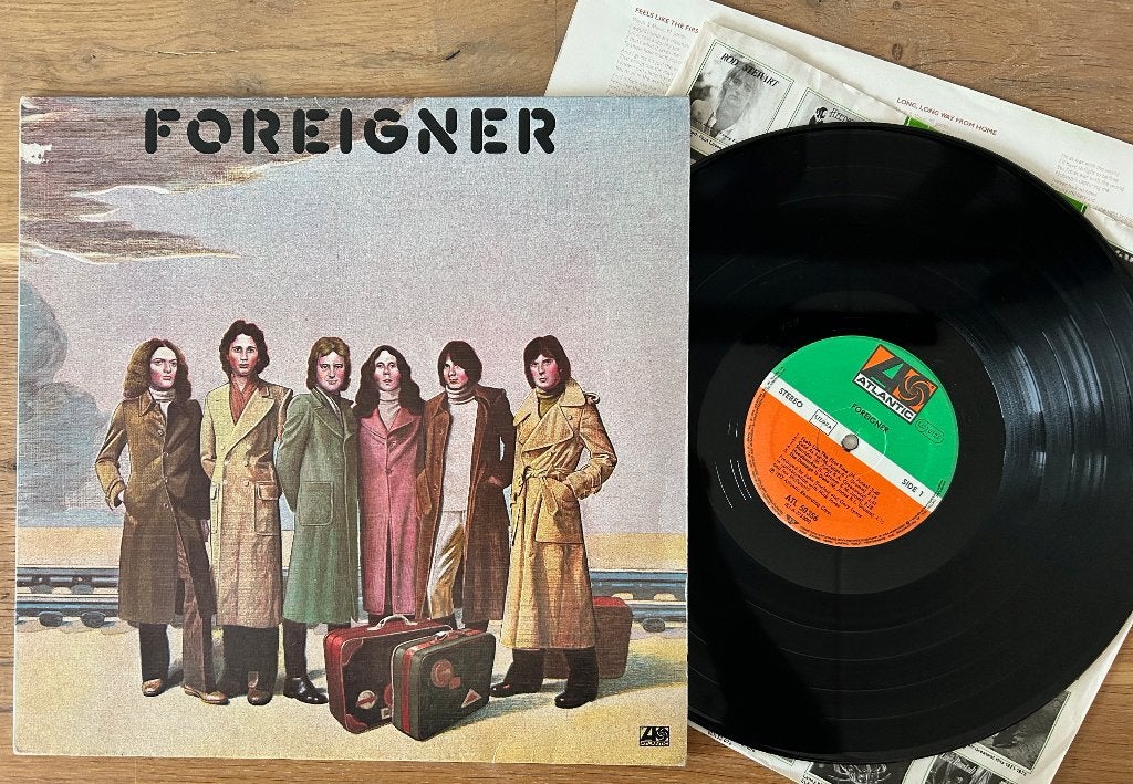 FOREIGNER - Foreigner (I) ( LP; EX/VG+ ), LP, Gebruikt, Ophalen of Verzenden, Classic Rock