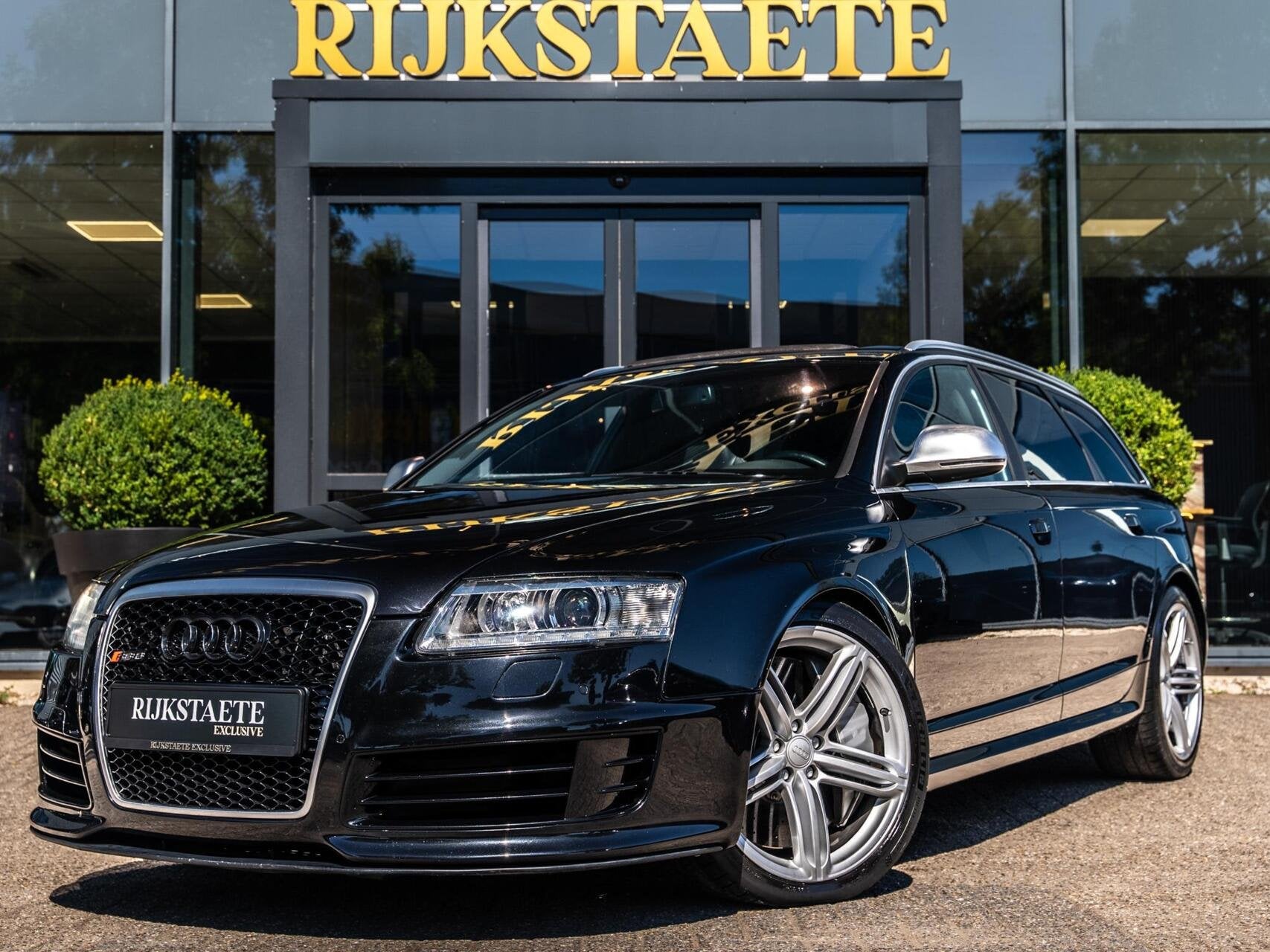 Audi RS6 Avant 5.0 TFSI Quattro|PANO|BOSE|MEMORY|KERAMISCH, Auto's, Automaat, Gebruikt, Zwart, Met garantie (alle)