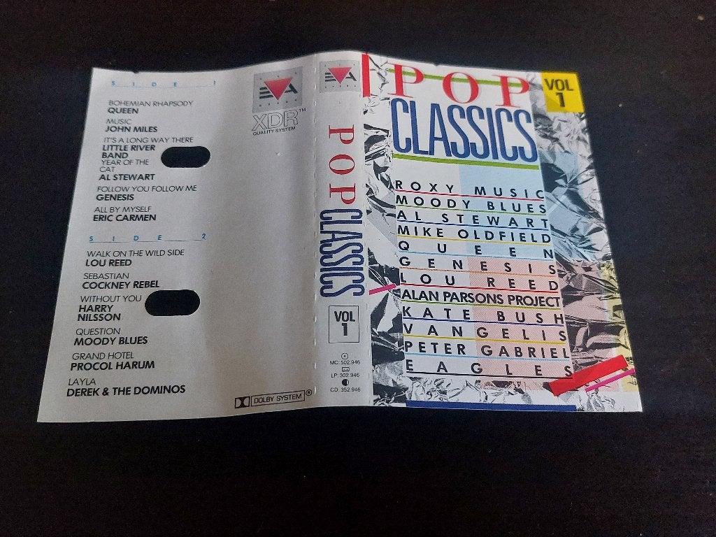 POP CLASSICS VOL.1 (MC), Cd's en Dvd's, Ophalen of Verzenden, Zo goed als nieuw, Origineel, 1 bandje