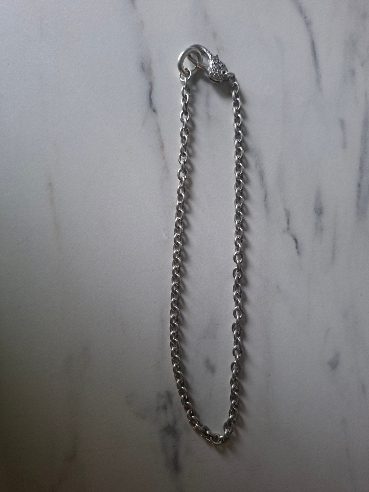 ti sento ketting 42cm lang, Ophalen, Zo goed als nieuw, Zilver, Zilver