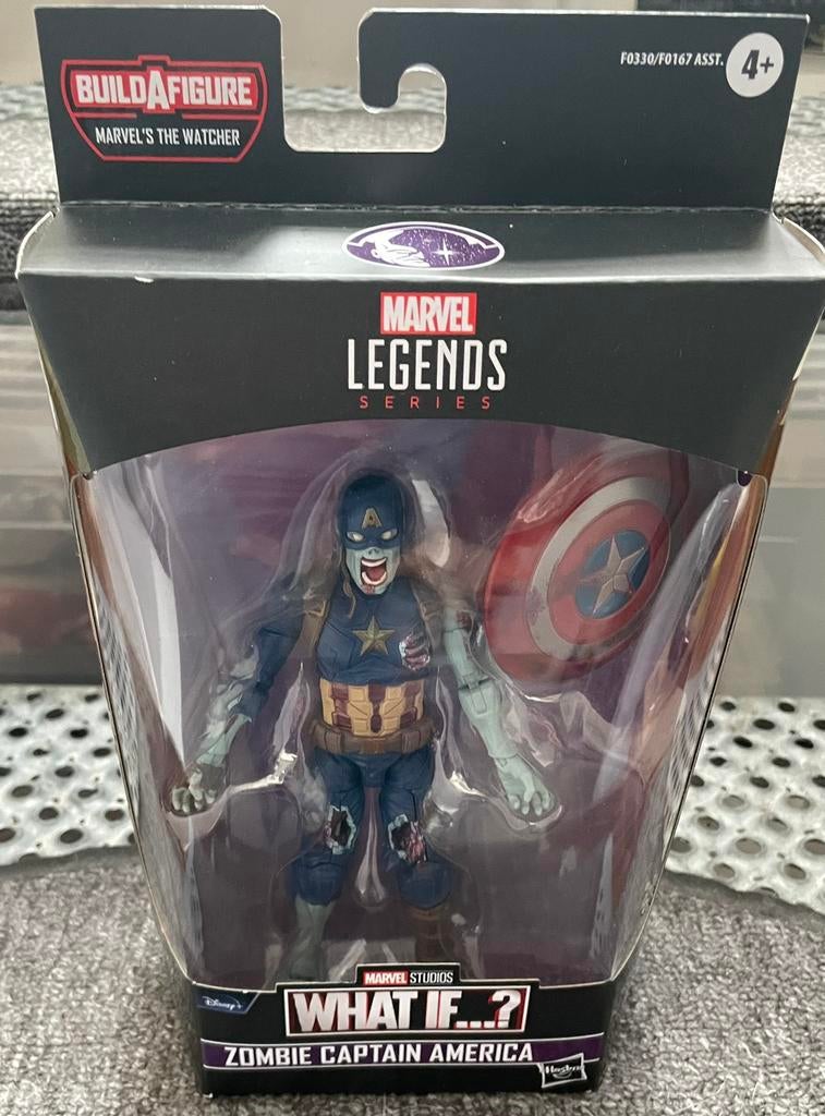 Marvel Legends Zombie Captain America, Kinderen en Baby's, Speelgoed | Actiefiguren, Ophalen of Verzenden, Zo goed als nieuw