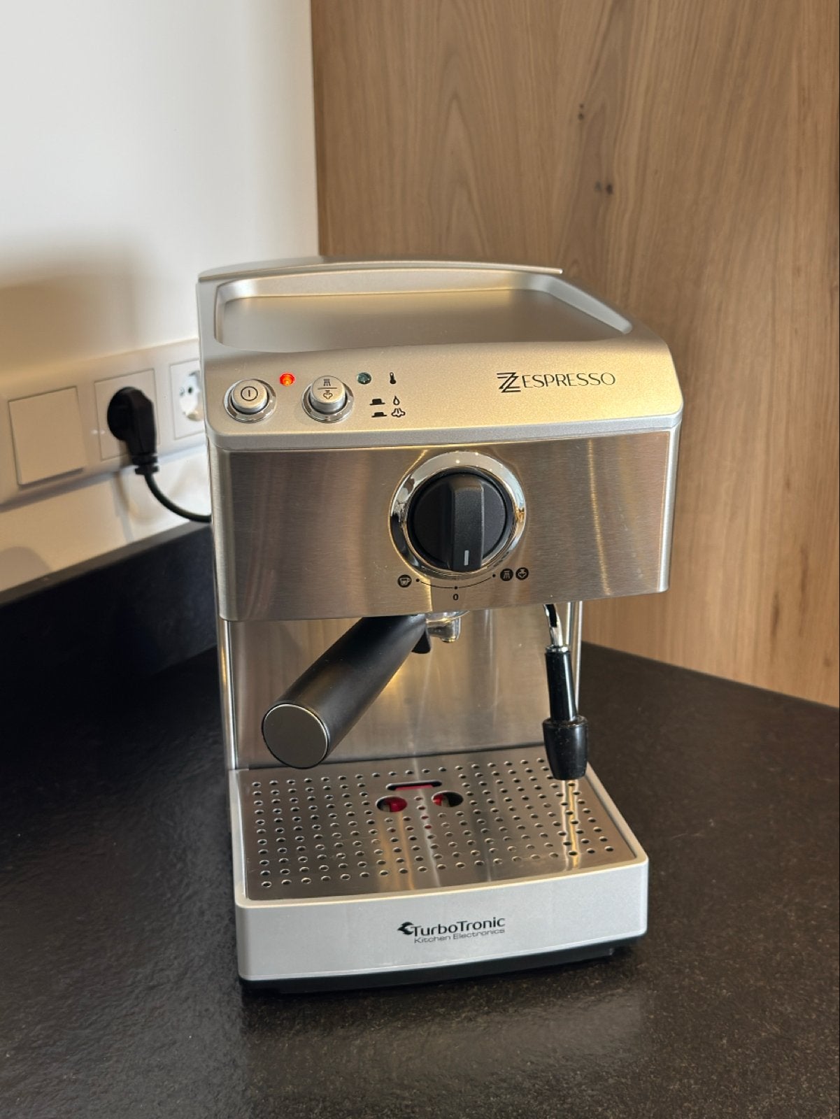 Z-Espresso TurboTronic TT-CM15 Espressomachine, Afneembaar waterreservoir, Espresso apparaat, Gemalen koffie, Ophalen of Verzenden