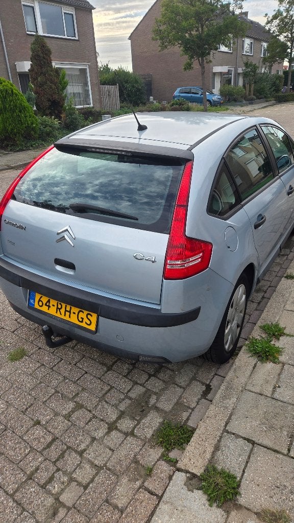 Citroën C4 1.6 16V 80KW 2005 Blauw, Auto's, Voorwielaandrijving, Zwart, 4 cilinders, Blauw