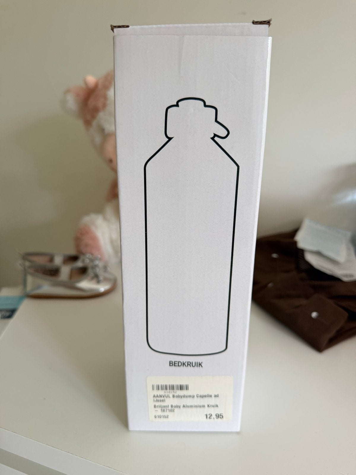 Nieuwe aluminium bedkruik, Nieuw, Ophalen of Verzenden, Zilver, Metaal