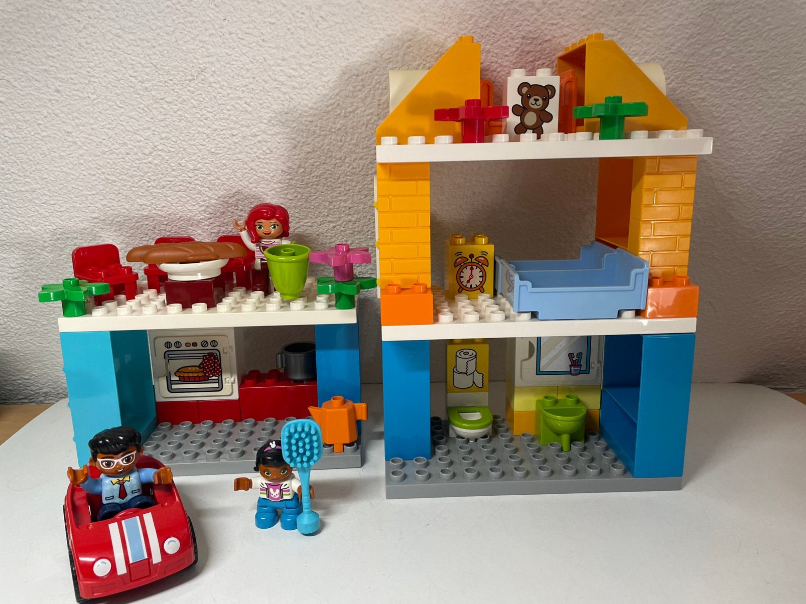 Duplo 10835 Familie Huis, Kinderen en Baby's, Speelgoed | Duplo en Lego, Ophalen of Verzenden, Zo goed als nieuw, Complete set