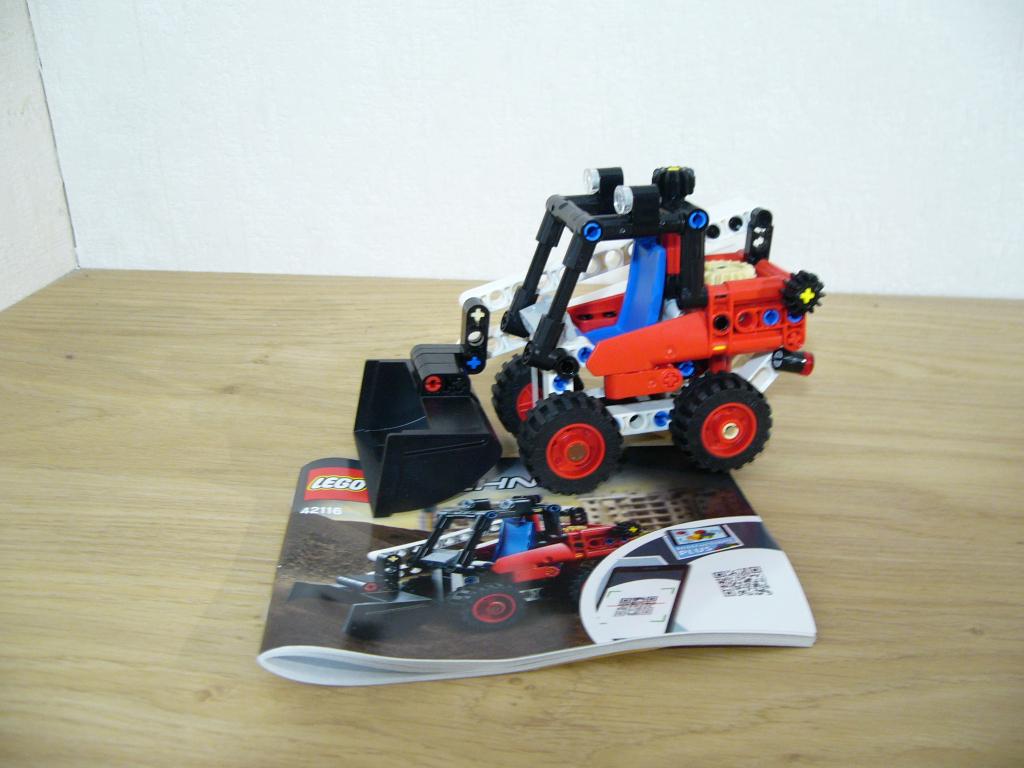 Lego Technic 42116 Skid Steer Loader, Gebruikt, Ophalen of Verzenden, Technic, Complete set