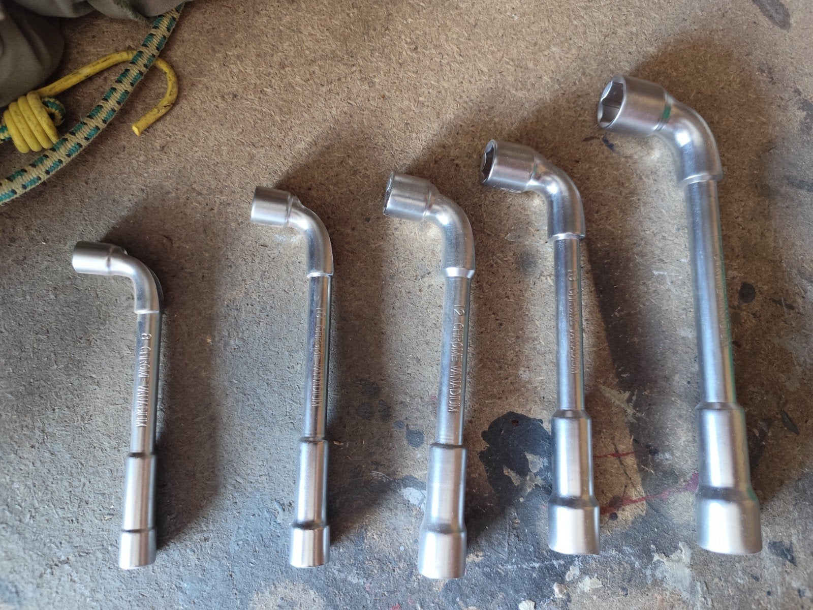 Steek- en dopsleutelset Chrome Vanadium 8-17mm, Ophalen, Gebruikt, Sleutel/ratel, Overige merken