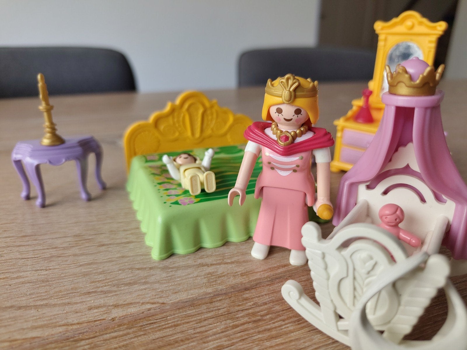Playmobil Koninklijke slaapkamer met wieg - 5146, Ophalen of Verzenden, Zo goed als nieuw