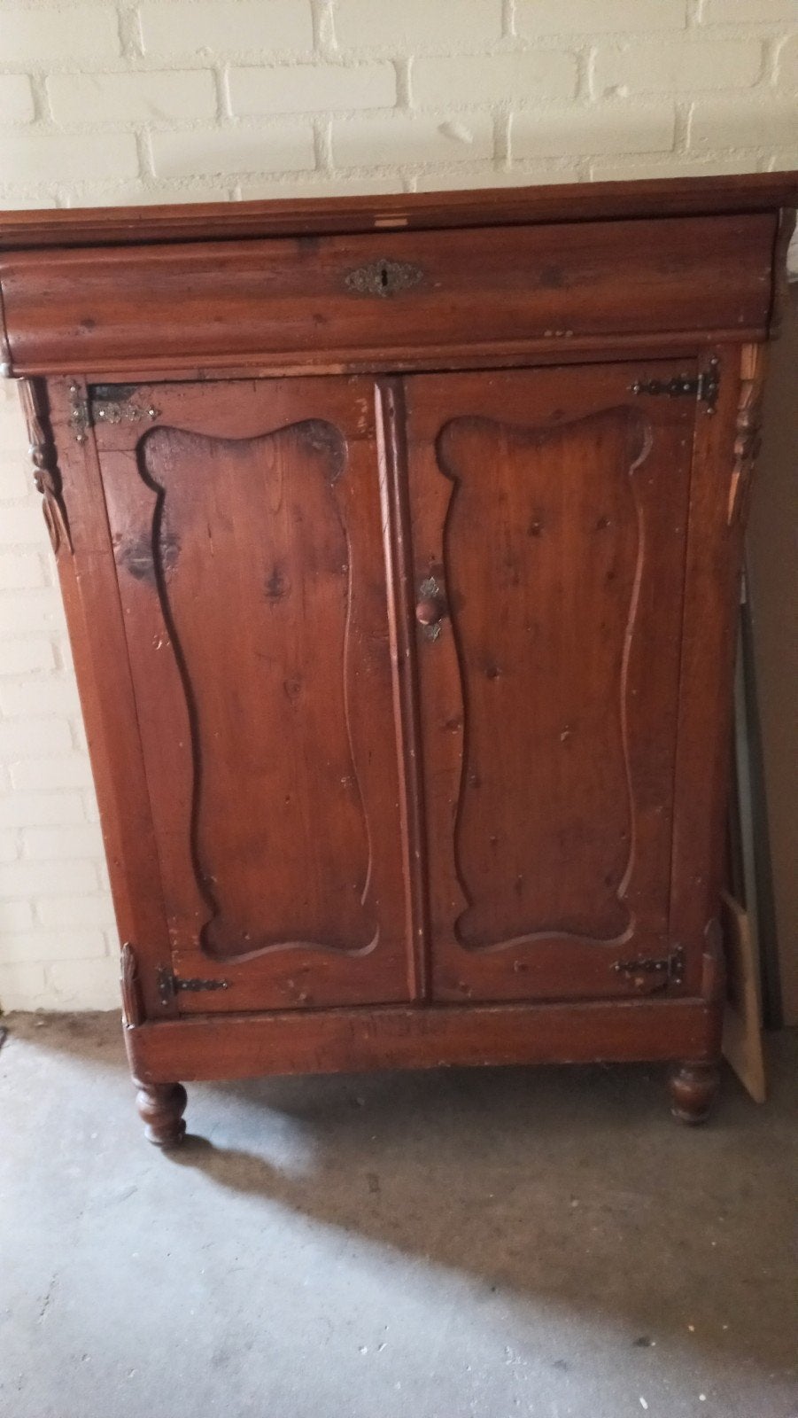 Meidenkast 96 cm lengte 37 cm breedte 125 cm hoogte, Ophalen of Verzenden