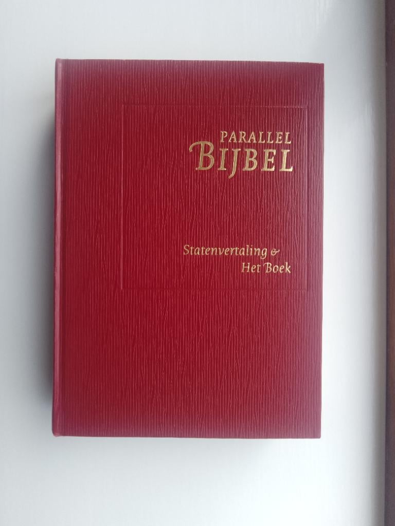 Parallelbijbel Statenvertaling & het Boek, Christendom | Protestants, Ophalen of Verzenden, Zo goed als nieuw, Jongbloed