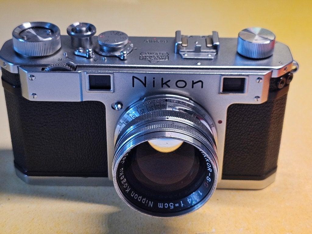 Nikon S Rangefinder & 5cm f/1.4, Audio, Tv en Foto, Verzenden, Zo goed als nieuw, Compact, Nikon