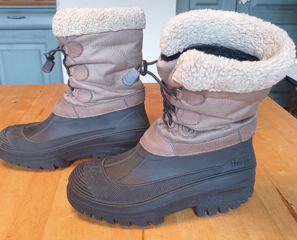 Warme winterlaarzen / snowboots – waterdicht, maat 36, Jongen of Meisje, Ophalen of Verzenden, Raw Terrain, Laarzen