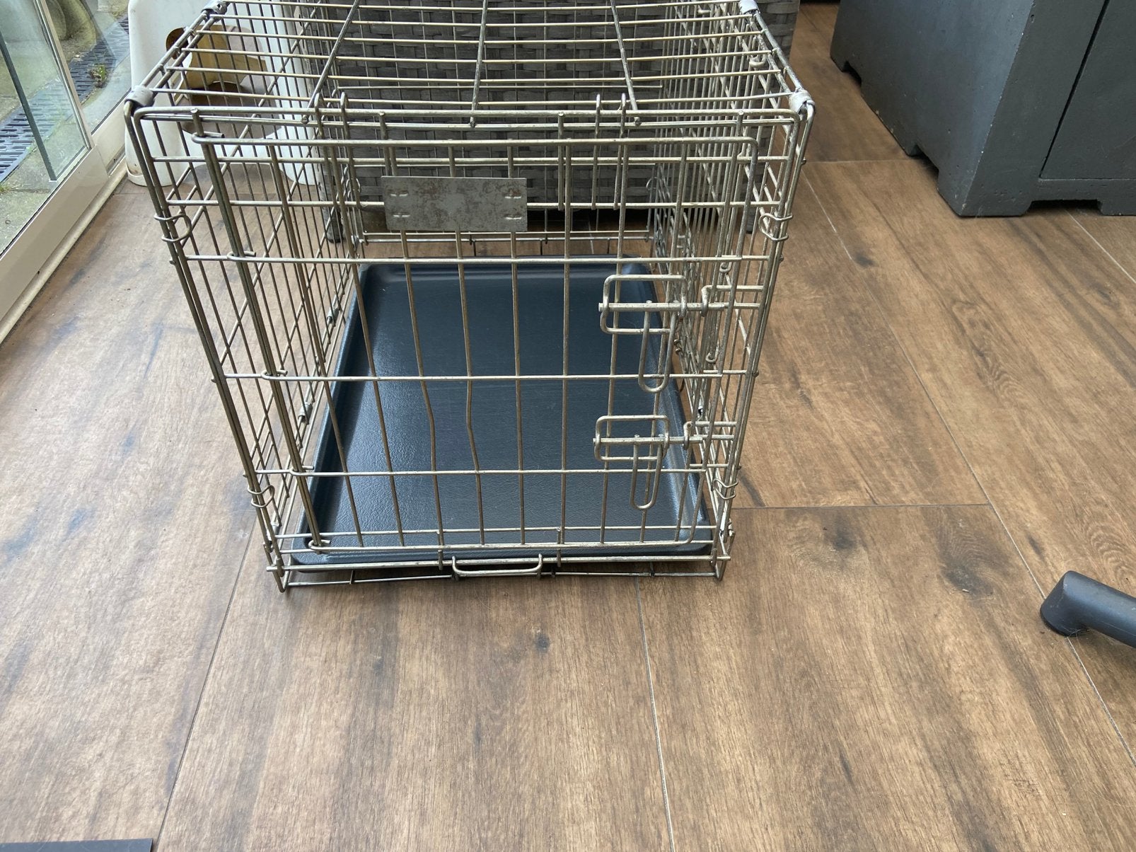 Kleine honden bench, Dieren en Toebehoren, Ophalen, Hondenkennel, Gebruikt, Minder dan 65 cm