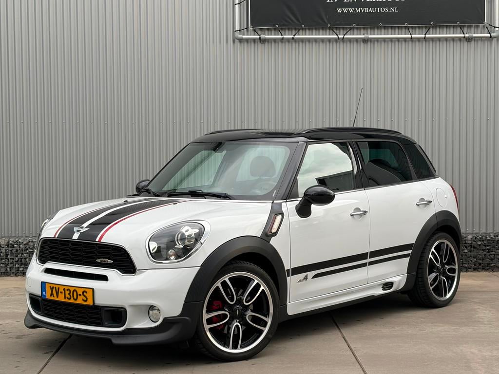 Mini Mini Countryman 1.6 John Cooper Works ALL4 Chili, Harma, Auto's, Mini, Euro 5, Gebruikt, 4 stoelen, Navigatiesysteem