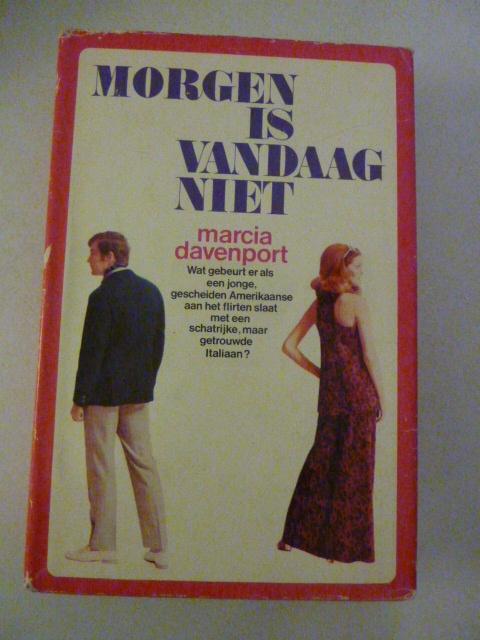 Marcia Davenport - Morgen is vandaag niet, Verzenden, Zo goed als nieuw