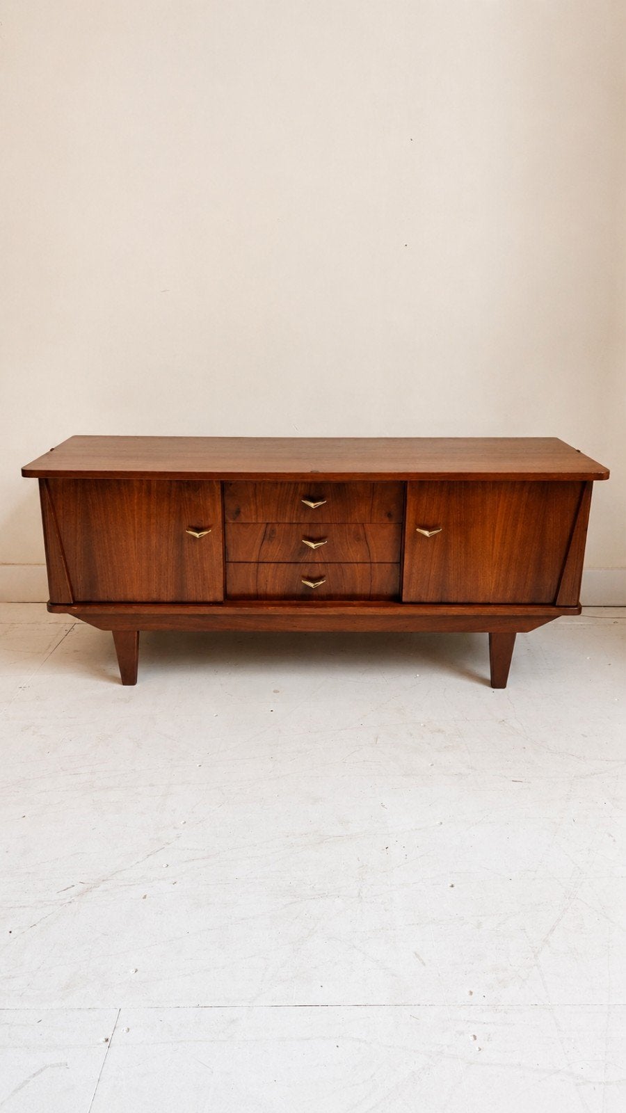 Vintage Dressoir, Ophalen, Gebruikt, 100 tot 150 cm, Vintage