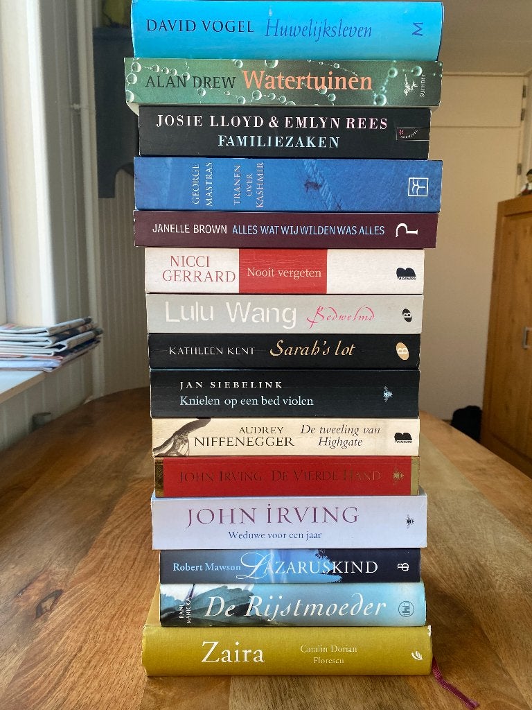 Partij boeken - 15 romans / literatuur (set prijs €12,50), Ophalen of Verzenden, Zo goed als nieuw, Populaire fictie