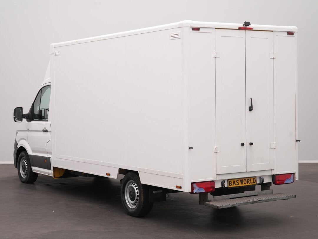MAN TGE 3.100 Gesloten bakwagen Bakwagen Verkoopwagen Foodtr, Auto's, Gebruikt, Euro 6, 4 cilinders, Wit