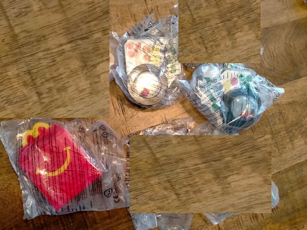 Happy Meal McDonalds spelletjes speeltjes figuren, Ophalen of Verzenden, Zo goed als nieuw