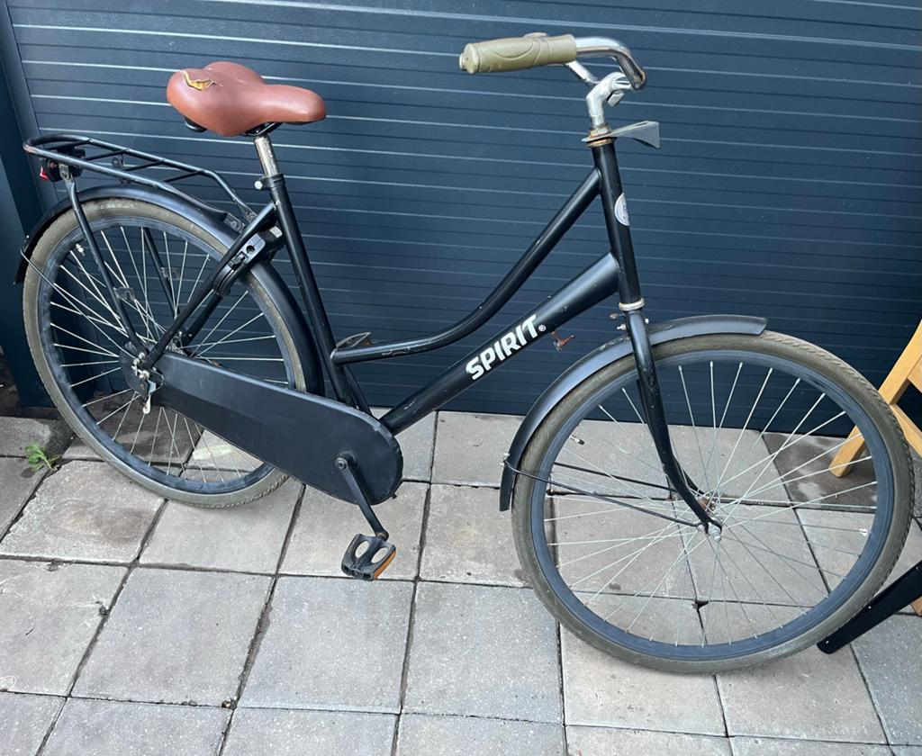 Spirit damesfiets - Zwart, Terugtraprem, Ophalen, Overige merken, 53 tot 56 cm